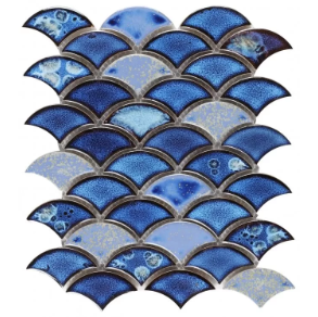 Dragon Scale Royal Blue - porcelain tile